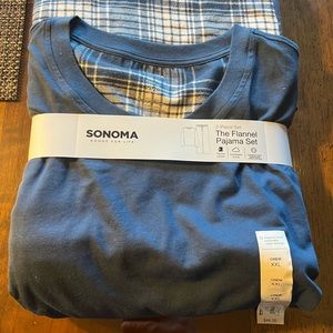 Sonoma Flannel Pajama Set NWT XXL